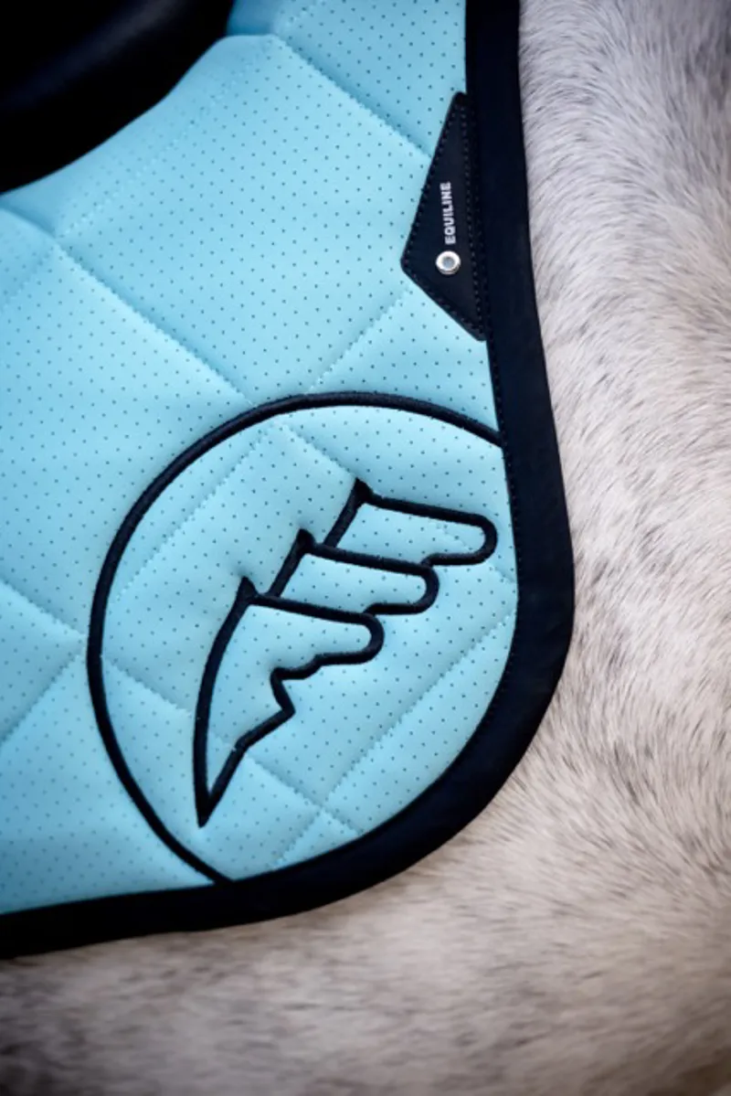 Equiline Enage Pony Rombo Saddle Cloth - Aquarelle-1