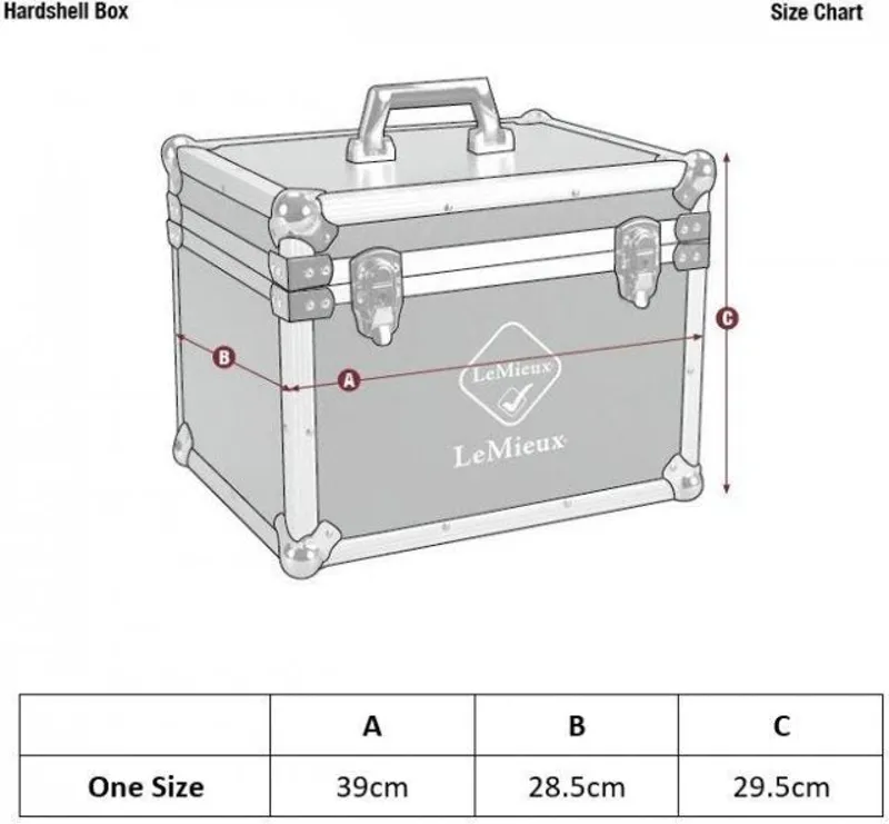 LeMieux Hardshell Groom Box Black-1