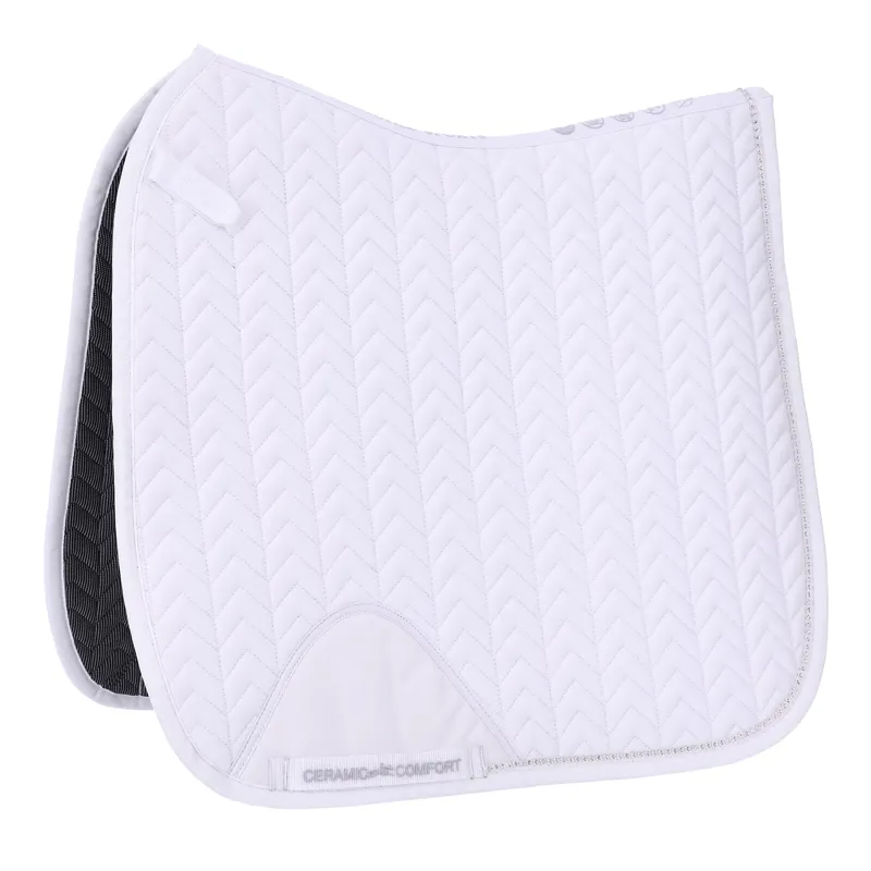 Schockemohle Power Saddle Pad Dressage White