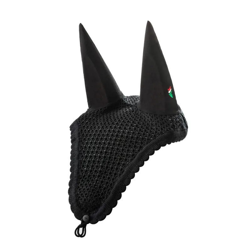 Equiline Ruben Soundless Ear Net Black