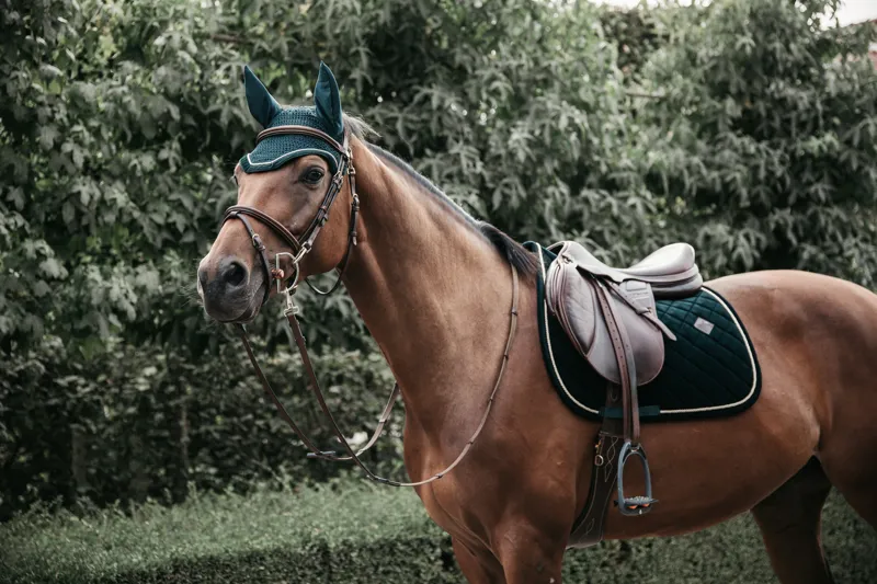 Kentucky Horsewear Corduroy Saddle Pad SJ Green