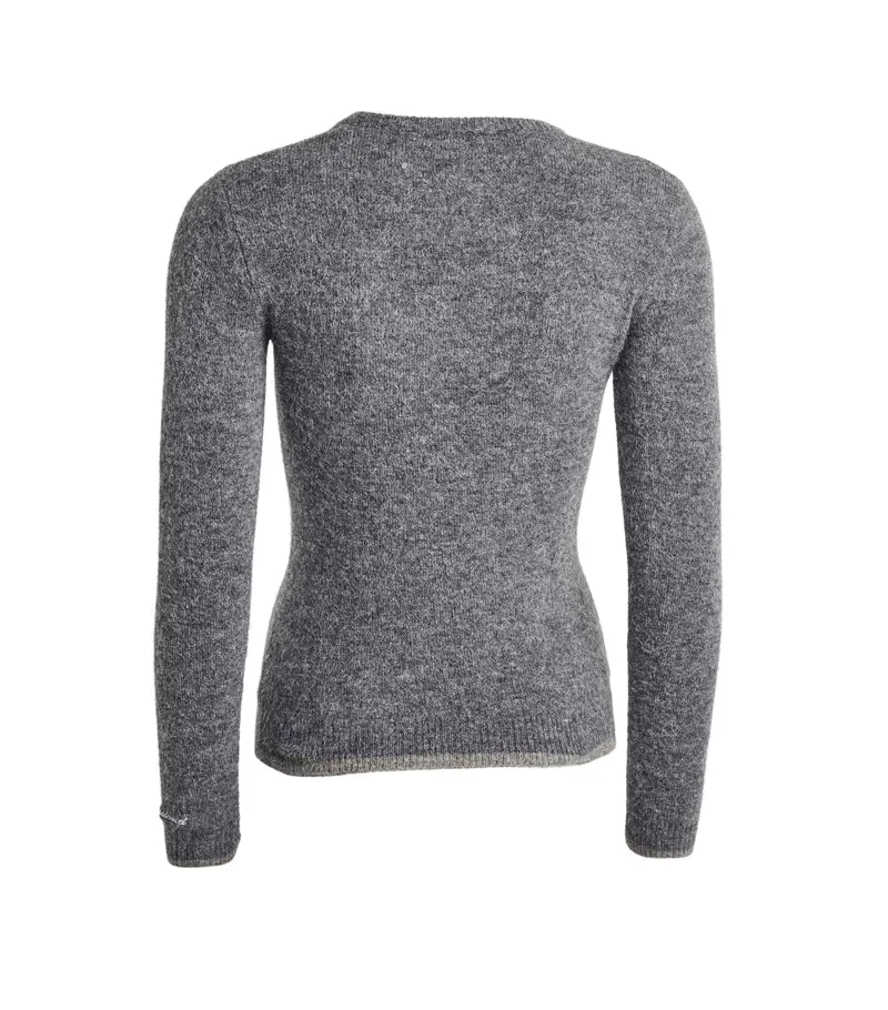 Kingsland KLazurra Knitted Sweater Dark Grey-1