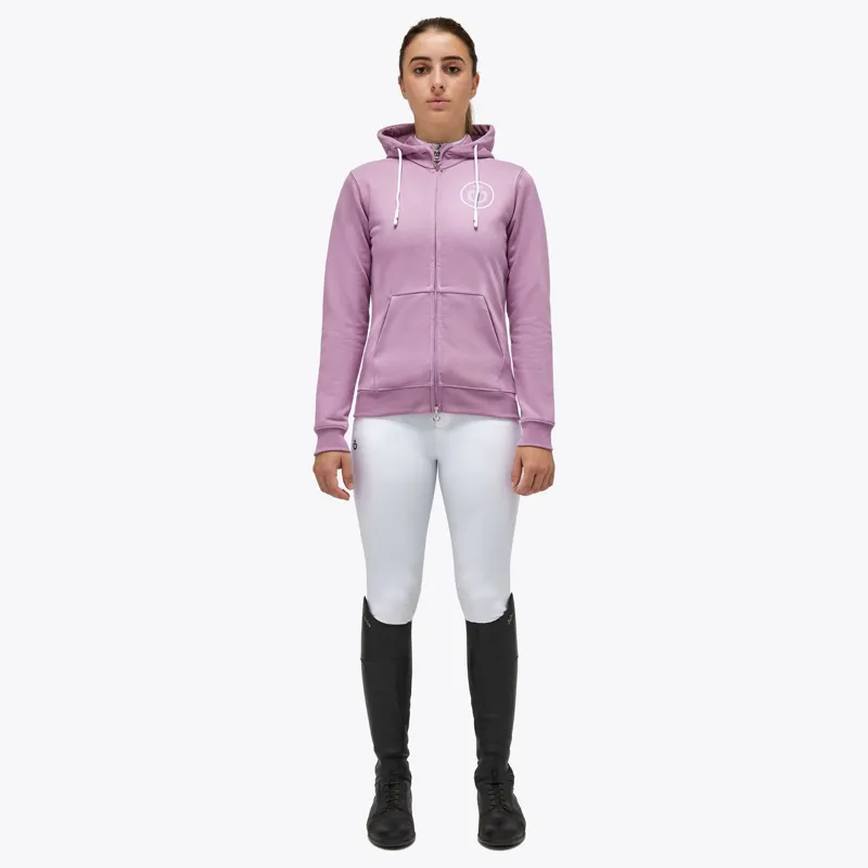 CT Girls Cross Stitch Cotton Hoodie Pink