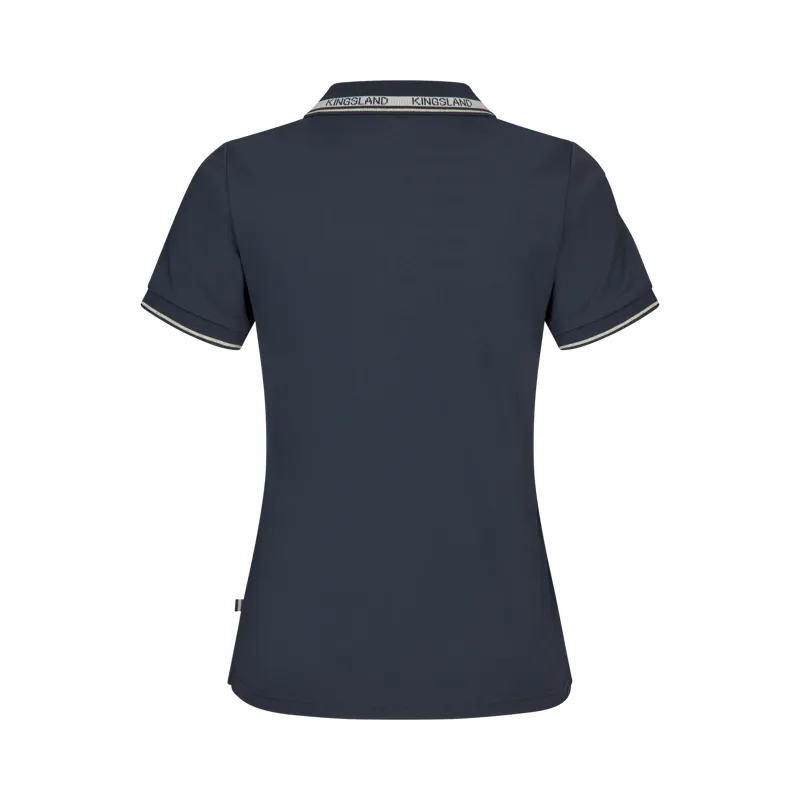 Kingsland KLNaira Ladies Pique Polo Shirt Navy-1