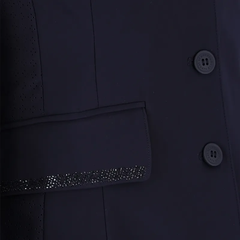 Schockemohle Ladies Alaine Show Jacket Dark Navy-2