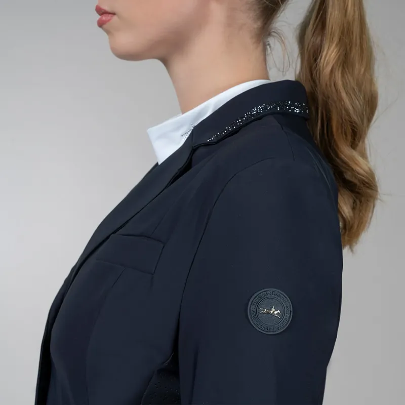 Schockemohle Ladies Alaine Show Jacket Dark Navy-4