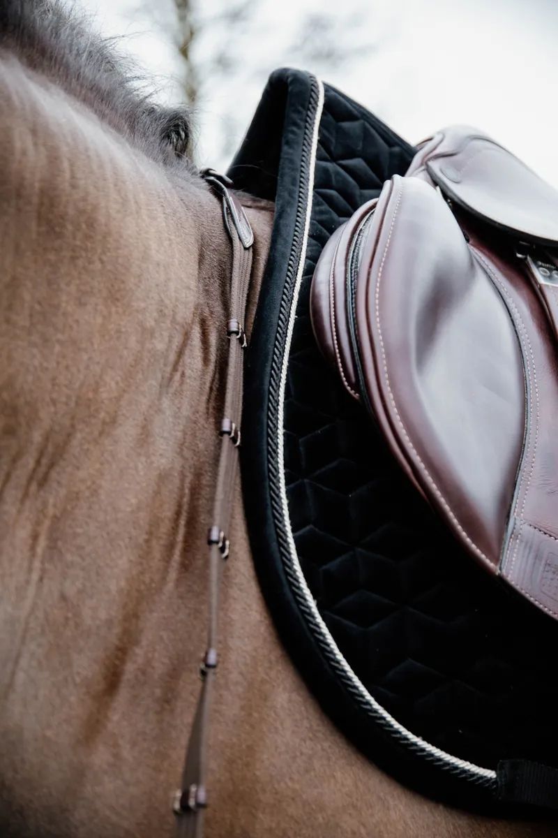 Kentucky Horsewear Basic Velvet SJ Black-2