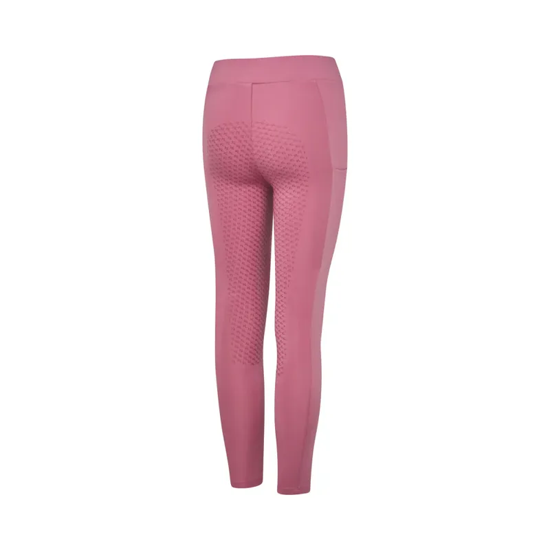 Kingsland KLLilo Junior F-Grip Tights F-Tec - Heather Rose-1