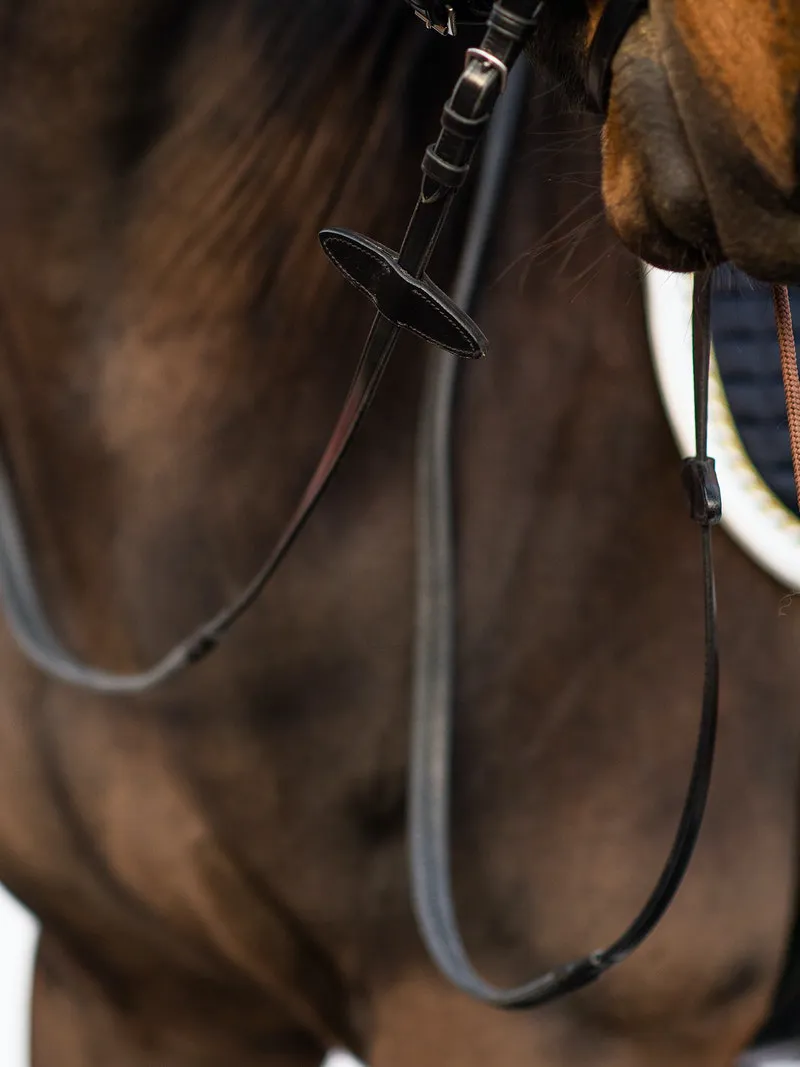 PS of Sweden Rubber Grip Reins Black-1