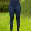 HY Equestrian Fordwich Riding Tights Navy