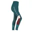 Shires Aubrion Eastcote Riding Leggings Young Rider Dark Green