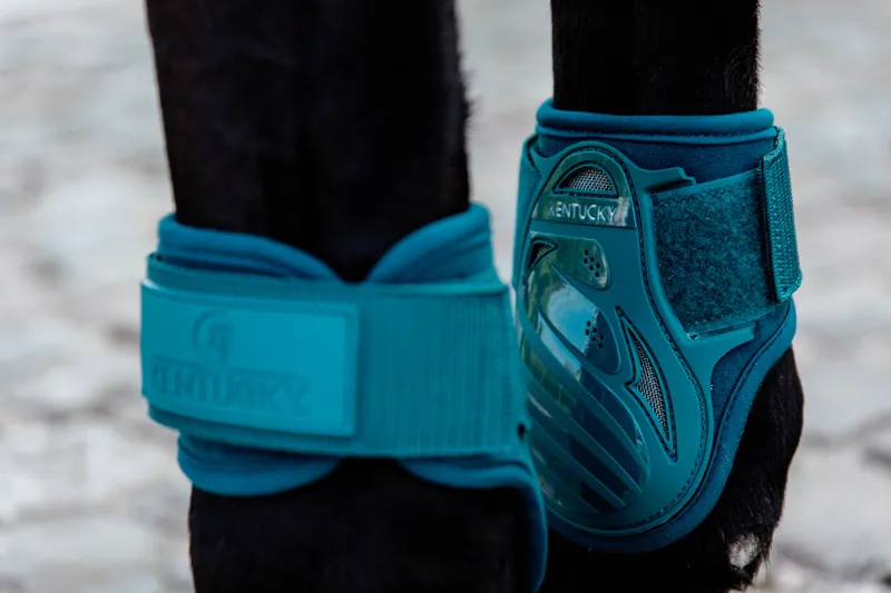 Kentucky Horsewear Young Horse Fetlock Boots Air Emerald