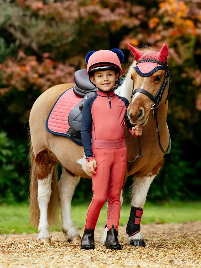 LeMieux Mini Base Layer Cranberry-1