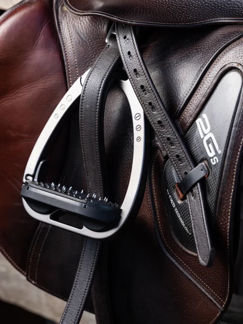 LeMieux Arika Stirrup Leather Brown-2