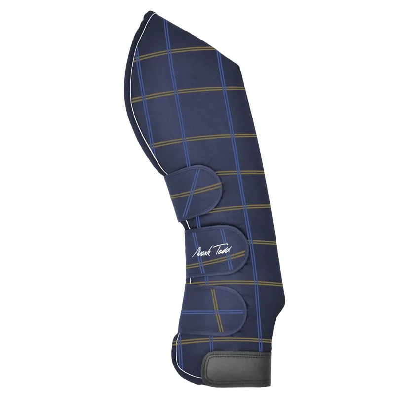 Mark Todd Travel Boots Navy Plaid