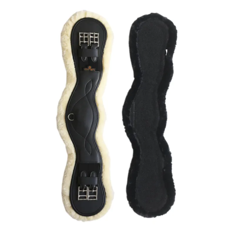 Kentucky Horsewear Sheepskin Anatomic Short Girth Black