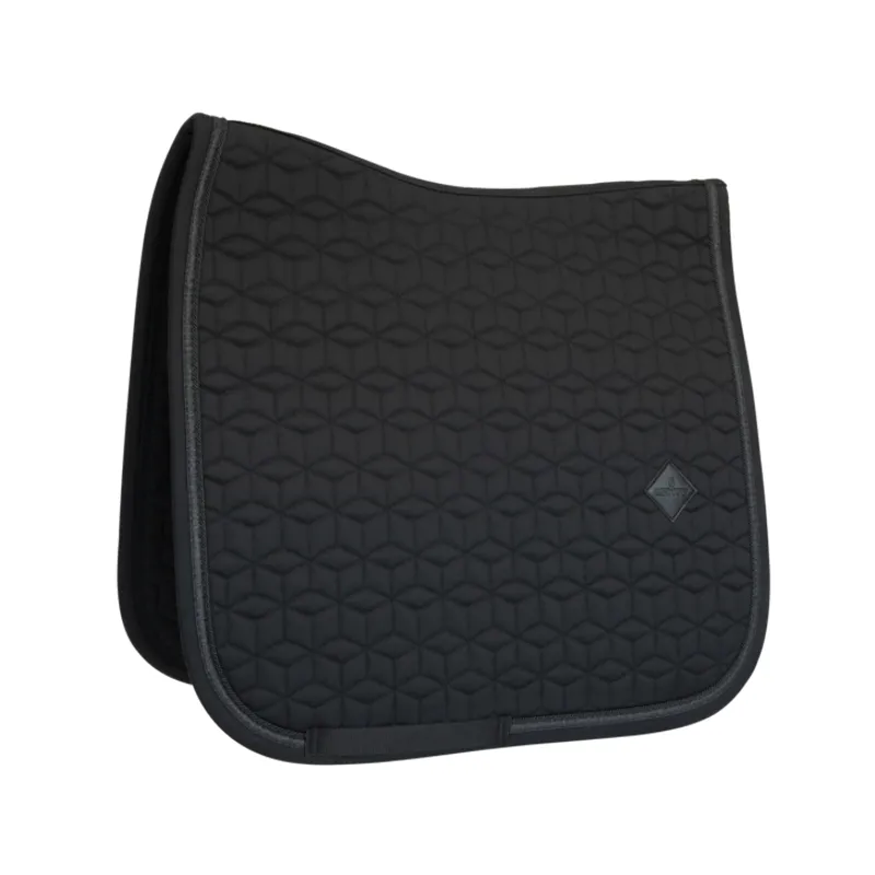 Kentucky Horsewear Glitter Rope DR Saddle Pad Black