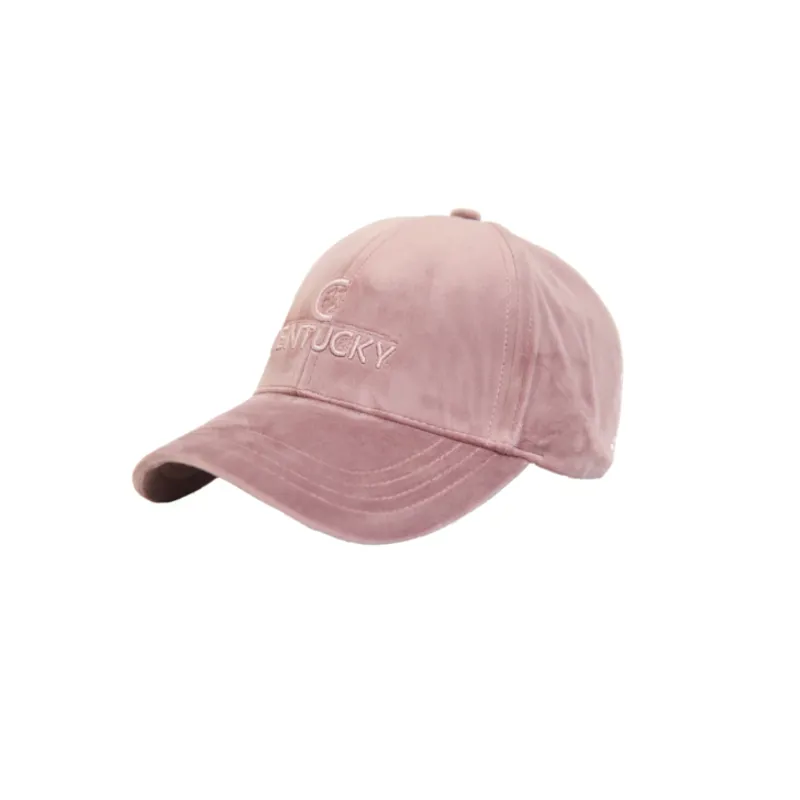 Kentucky Horsewear Velvet Cap Old Rose
