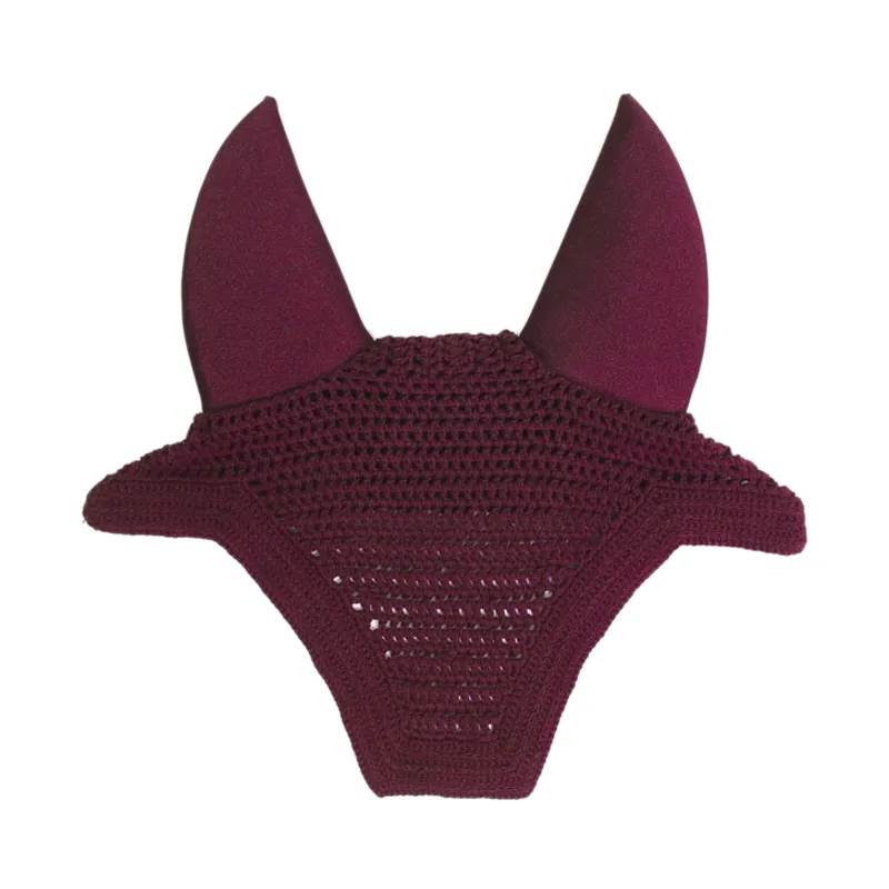 Kentucky Horsewear Fly Veil Wellington Soundless Bordeaux