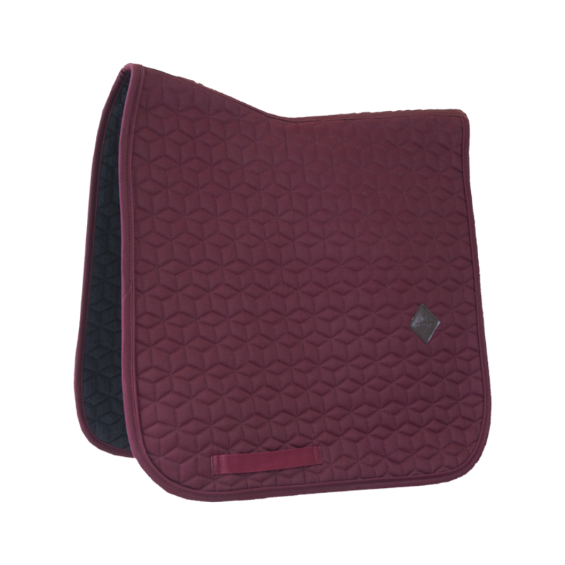 Kentucky Horsewear Saddle Pad Classic Dressage Bordeaux-3