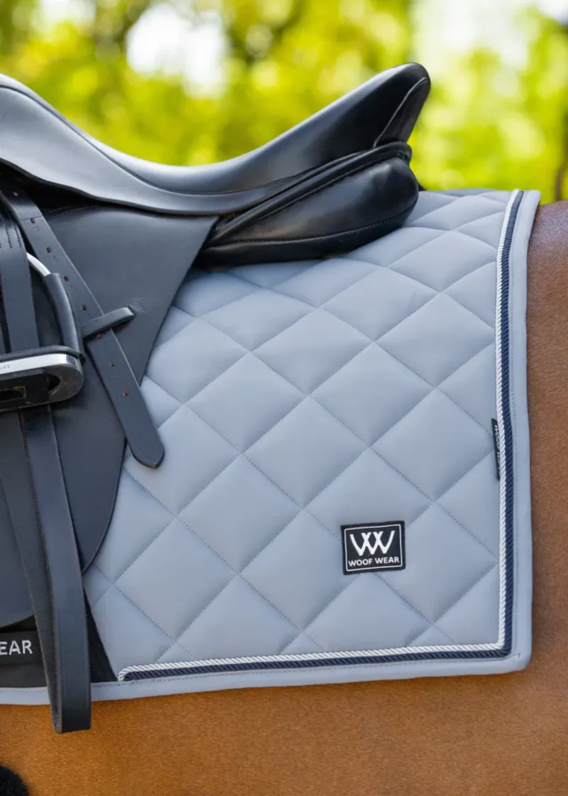 Woof Wear Vision Aura Dressage Pad Steel Blue-1