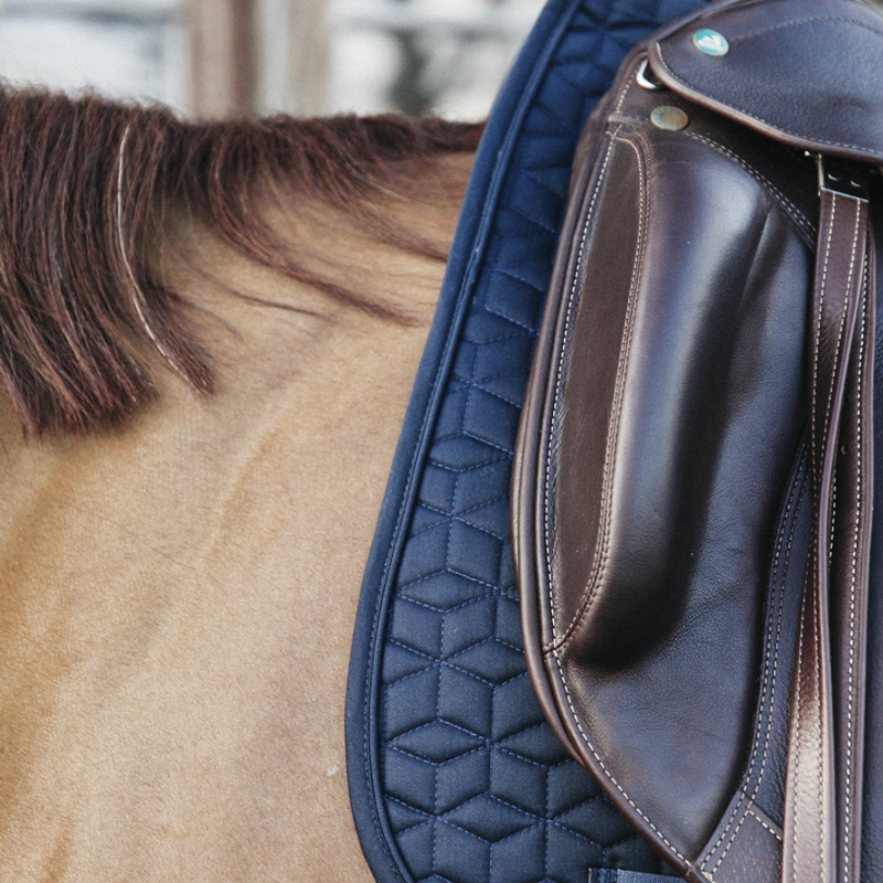 Kentucky Horsewear Saddle Pad Classic Dressage Navy-1