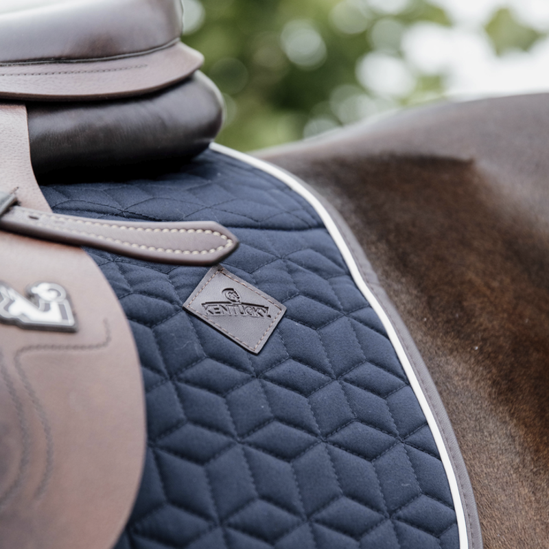 Kentucky Horsewear Skin Friendly Saddle Pad SJ Navy -3