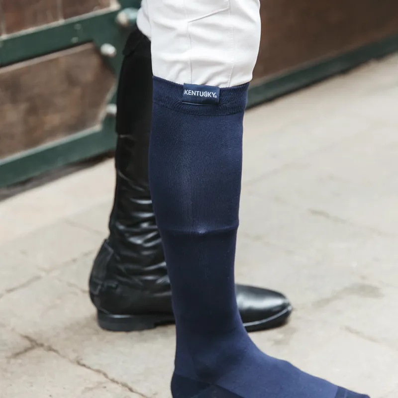 Kentucky Achillies Gel Socks Navy
