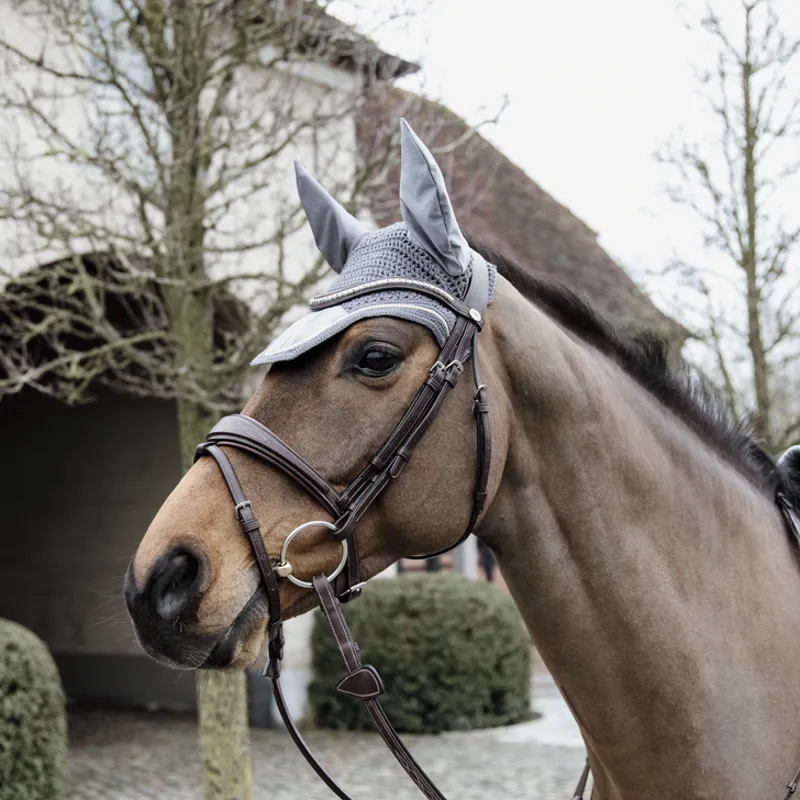 Fly Veil Wellington Basic Velvet Grey-1