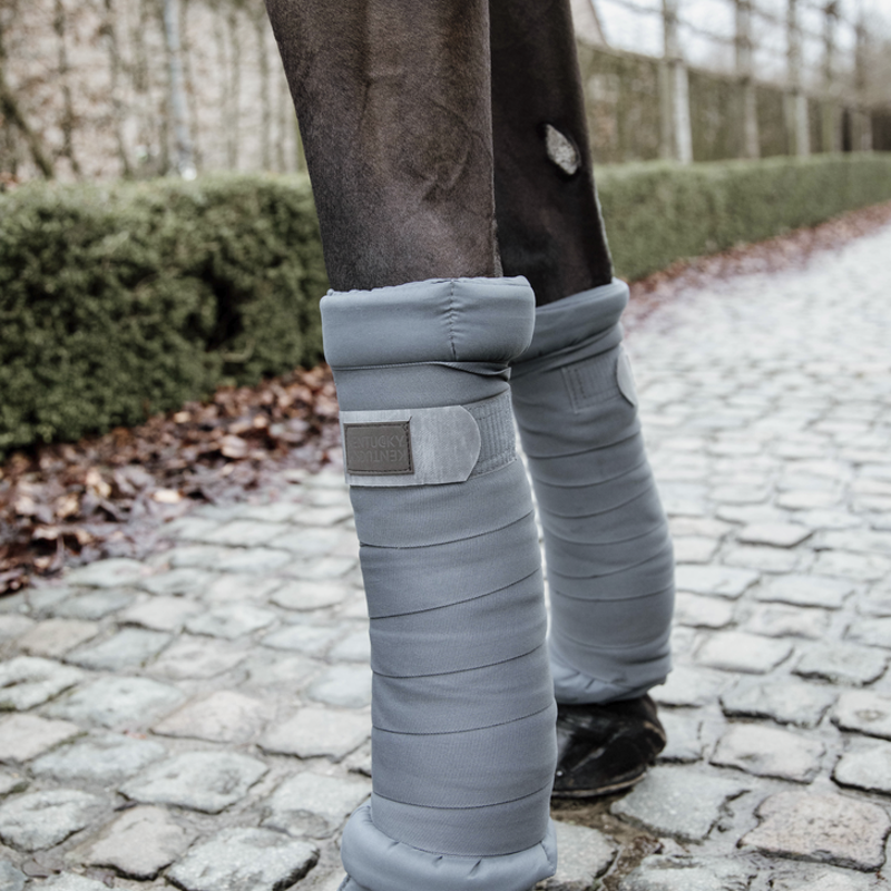 Kentucky Horsewear Repellent Stable Bandages Grey-1
