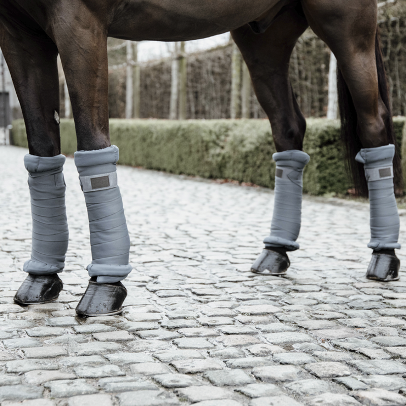 Kentucky Horsewear Repellent Stable Bandages Grey-3