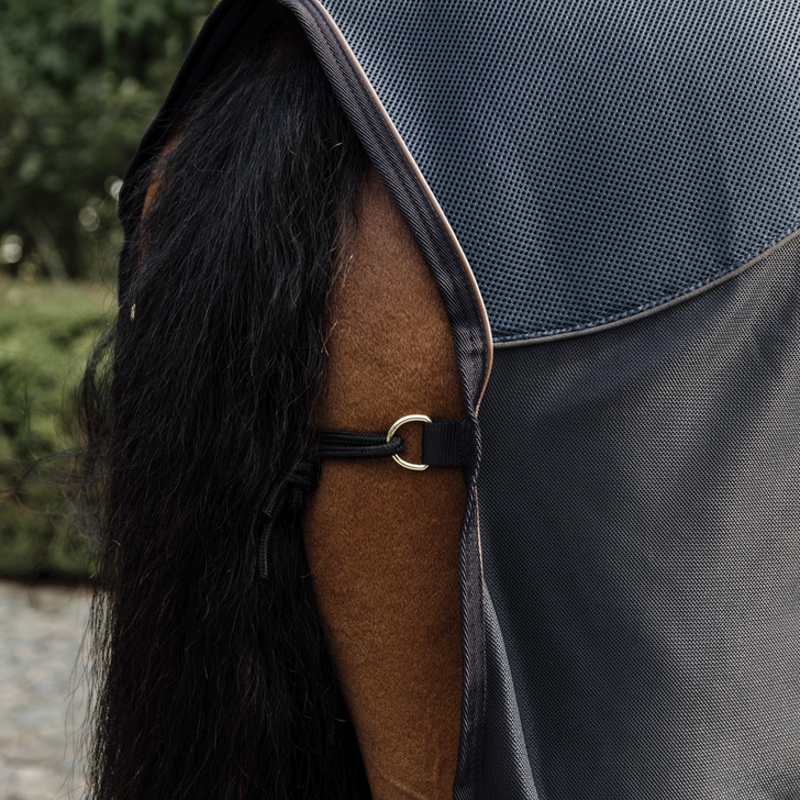 Kentucky Horsewear Mesh Combo Cooler Sheet Navy-2