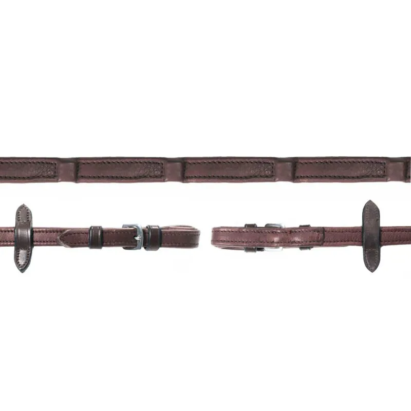 Schockemohle Reins Durasoft Grip Brown