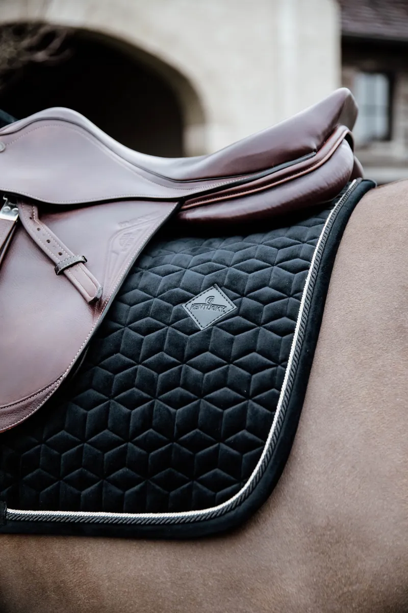 Kentucky Horsewear Basic Velvet SJ Black-1