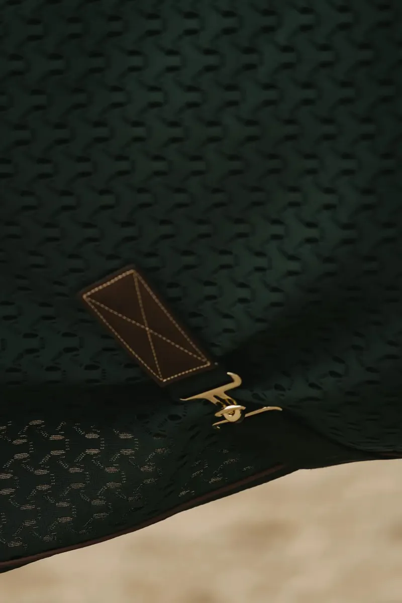 Kentucky Horsewear 4D Spacer Cooler Sheet Pine Green-3