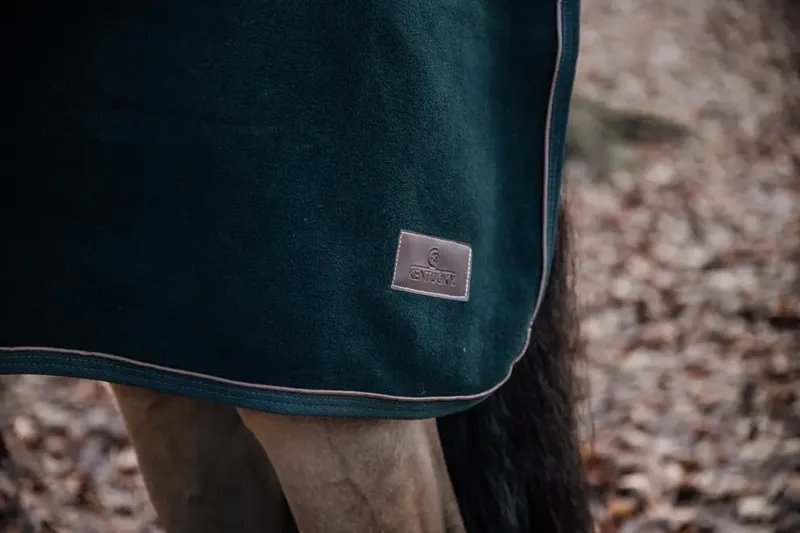 Kentucky Horsewear Riding Rug Heavy Fleece Pine Green-1