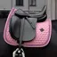 Kentucky Horsewear Saddle Pad Glitter Band Dressage Fuchsia