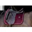 Kentucky Horsewear Saddle Pad Velvet Dressage Bordeaux