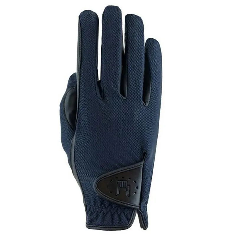 Roeckl Samorin Riding Gloves Navy Night