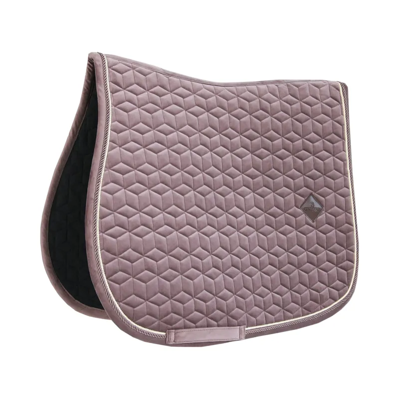 Kentucky Horsewear Saddle Pad Velvet SJ Light Purple