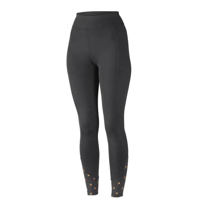 Aubrion Porter Winter Riding Tights Ladies Black-1