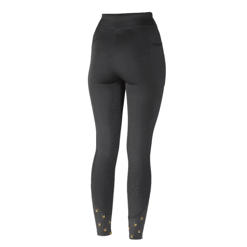 Aubrion Porter Winter Riding Tights Ladies Black-2