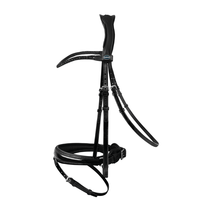 Passier Noblesse Snaffle Bridle - Black-3