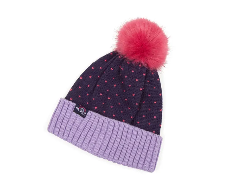 Shires Tikaboo Bobble Hat Lilac