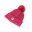 Aubrion Fleece Lined Bobble Hat Cerise