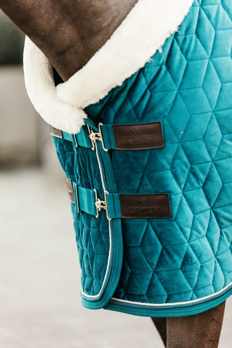Kentucky Horsewear Show Rug Velvet Emerald-7