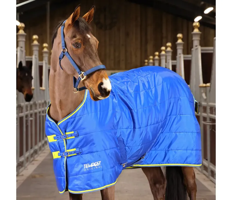 Shires Tempest Original 100g Stable Rug Blue