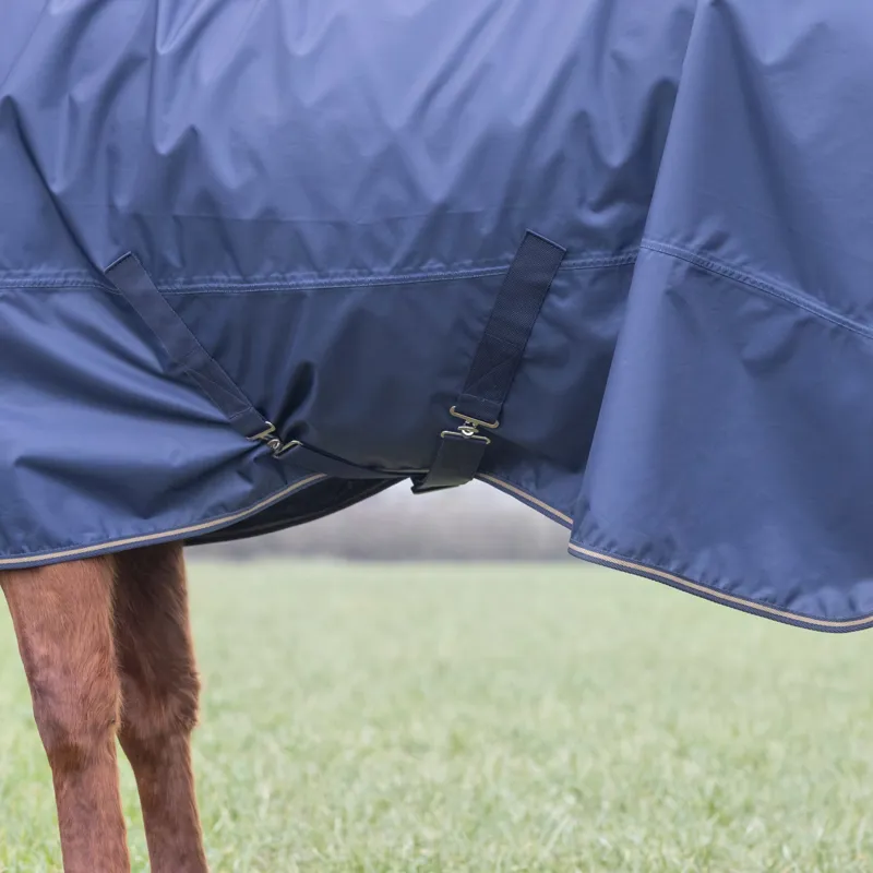 Shires Typhoon Lite Turnout Rug - Navy-4