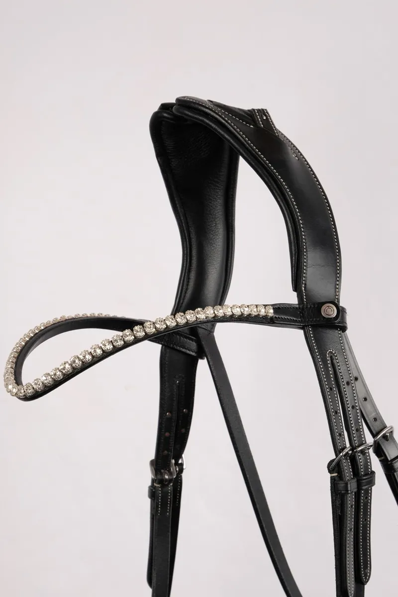 Montar Browband Clear Crystal