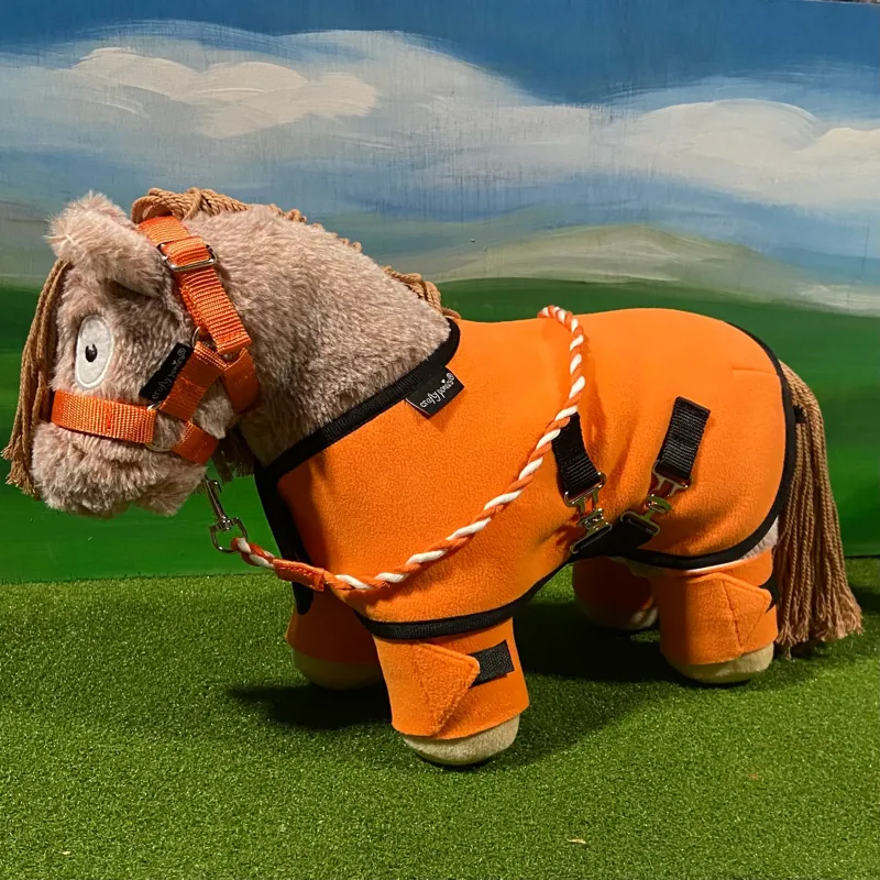 Crafty Ponies Rug Set Orange